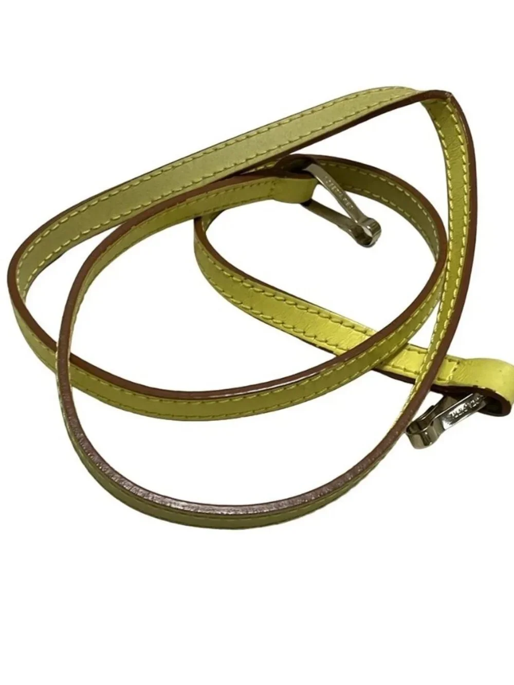 ROBERTA PIERI Black Yellow Multi Nylon Leather Handbag